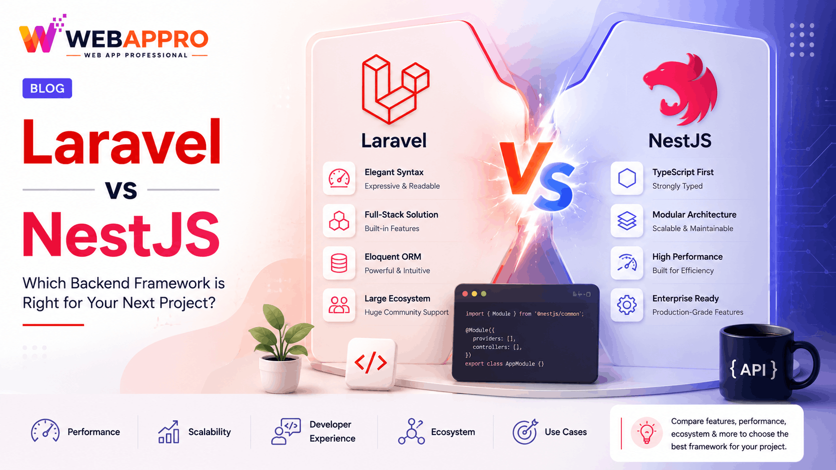 Choosing between Laravel and NestJS